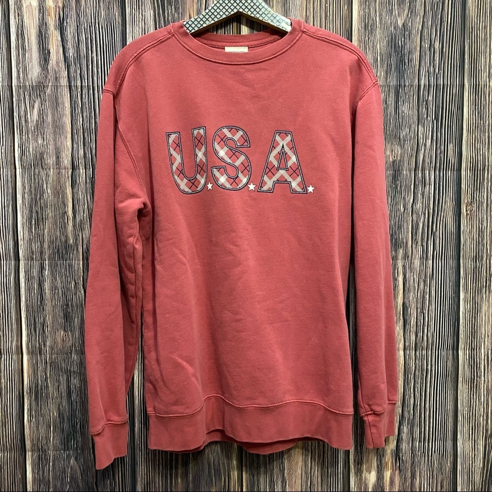 Jadelynn Brooke | USA oversized sweatshirt